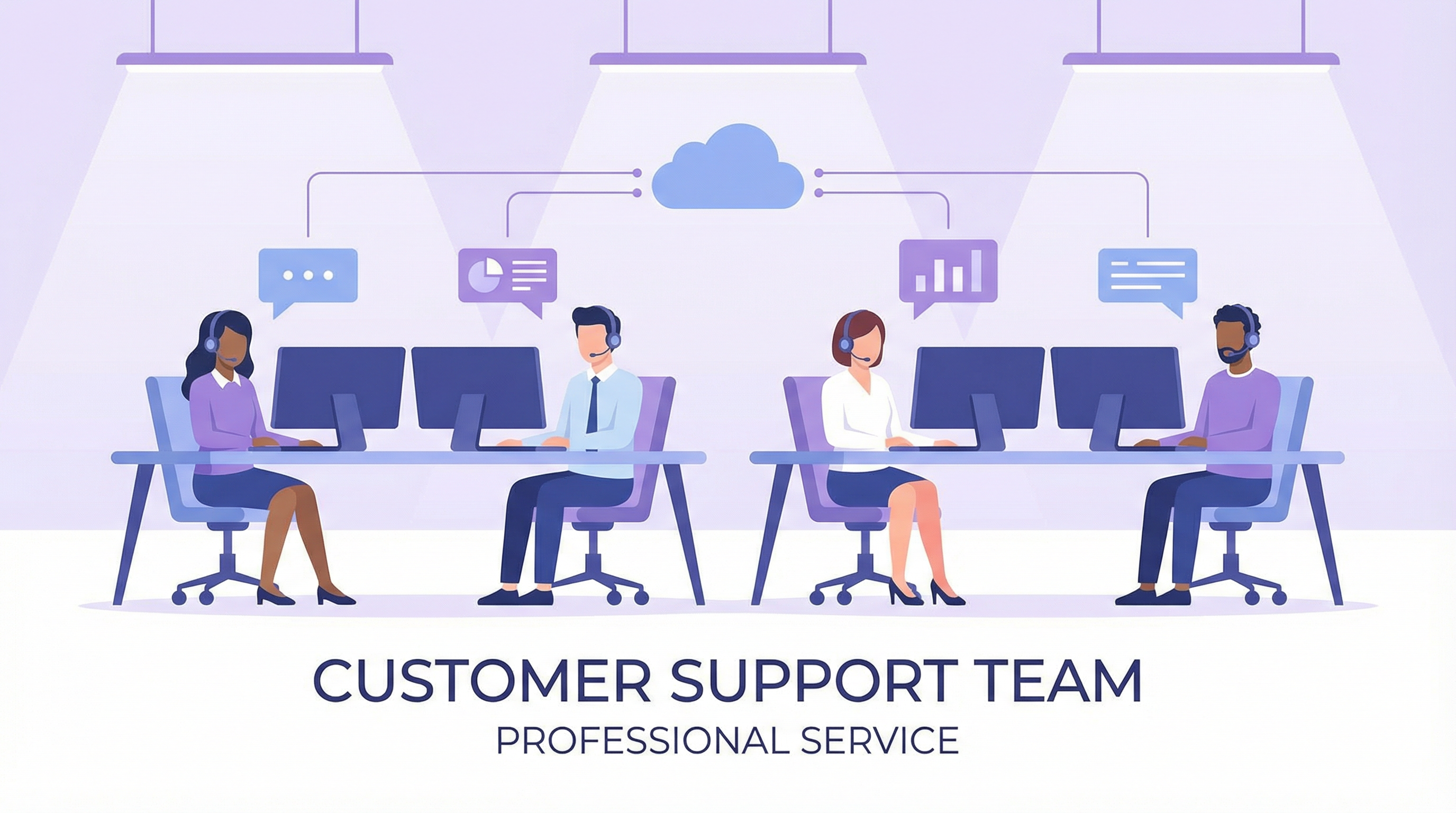 51短视频专业客服团队